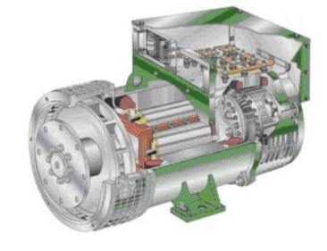 宁陕发电机内部结构图
